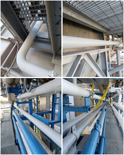 Four Levels of Protection: Application of the Patented Non-Combustible System and 4 "Bronya" Modifications at a Chemical Plant in the Czech Republic (Photo)