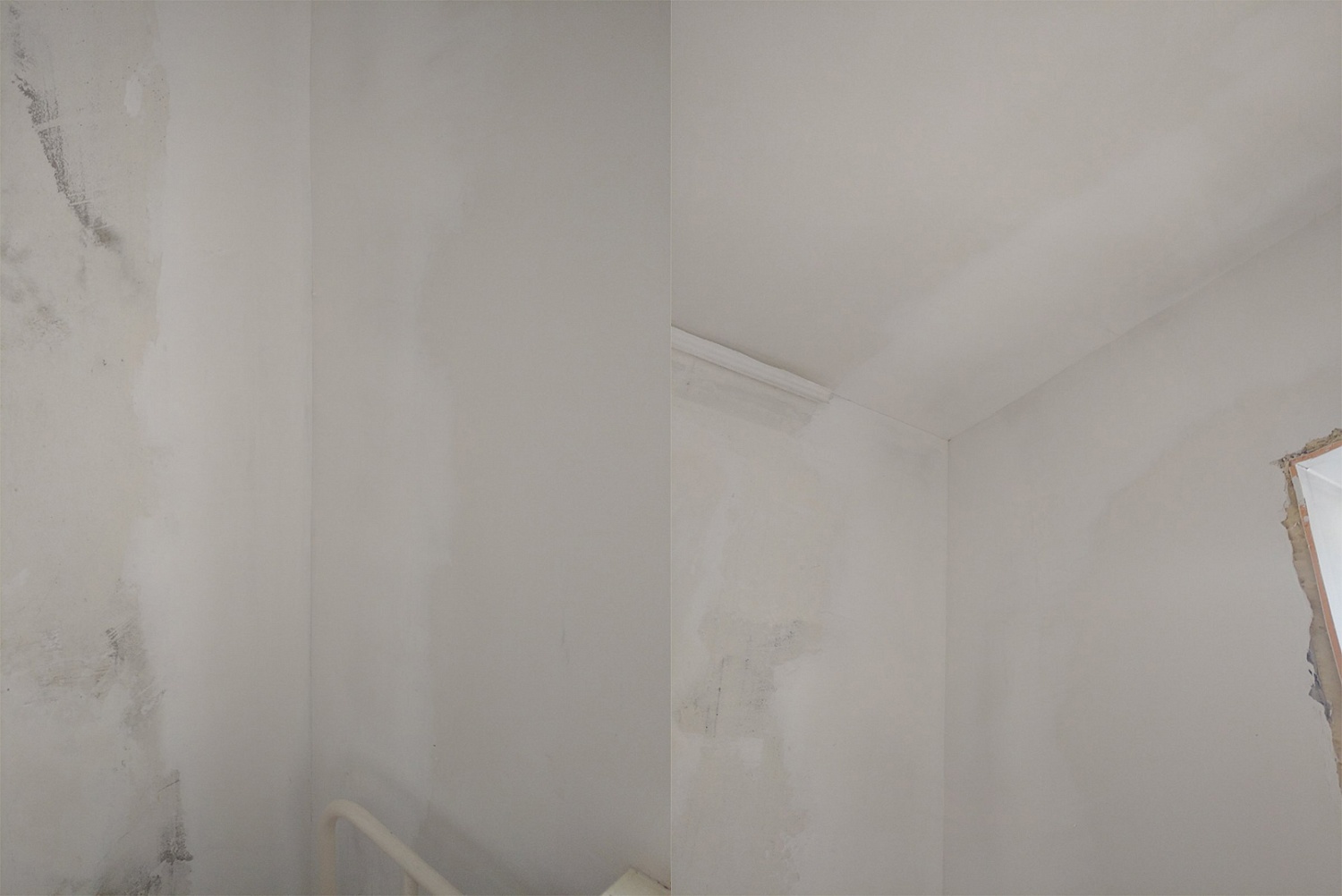 Bronya Grunt, Wall, Light when removing frost penetration and mold in the apartment. Krasnoyarsk