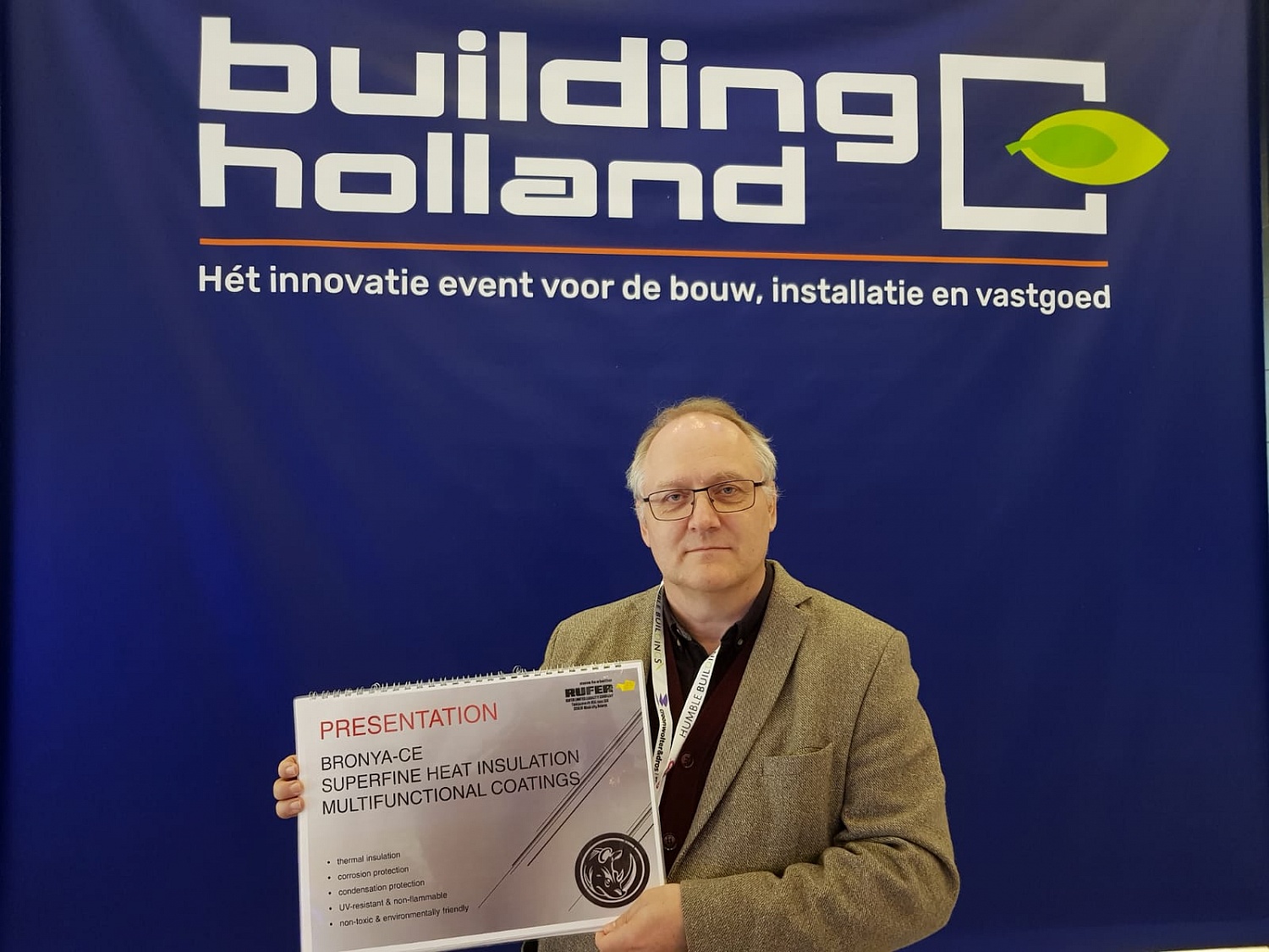 Теплоизоляция Броня на выставке Building Holland (Голландия)