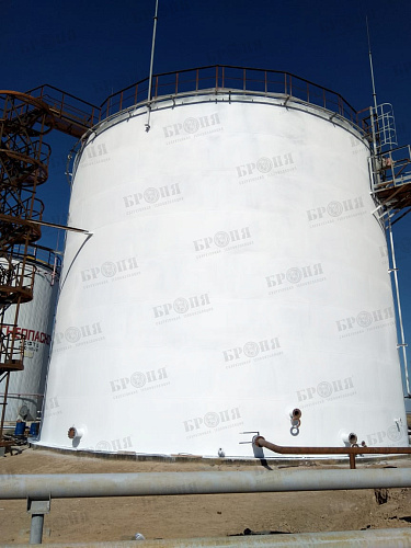 Броня Классик НГ и резервуары Супер Комплекса предприятия нефтепереработки, Кызылординской области (Казахстан) (фото)