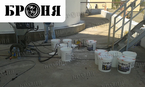 Теплоизоляция парка резервуаров на нефтебазе "Альмерек", г. Алматы (фото и видео)