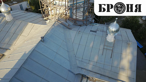 We are pleased to present you a very important and responsible object with the use of Bronya AquaBlock - the Temple of the Venerable Confessor Nikita of Midiki (Volgograd)