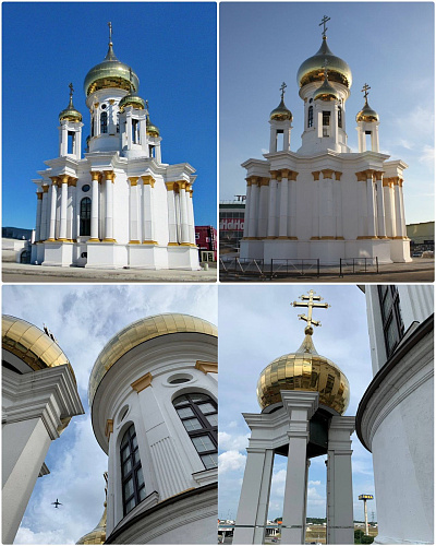Броня Фасад НГ на стенах Храма в честь Праведной  Ангелины Сербской, Москва  (фото+видео)