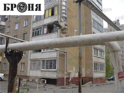 Фотоотчет Теплоизоляция Броня на трубах отопления (г. Саратов)