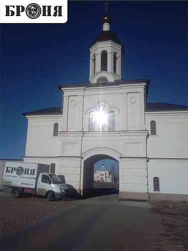 Броня Норд при утеплении Купели, при часовне живоносного источника Свято-Вознесенского Монастыря, г. Дубовка, Волгоградской области. (Фото и Видео)