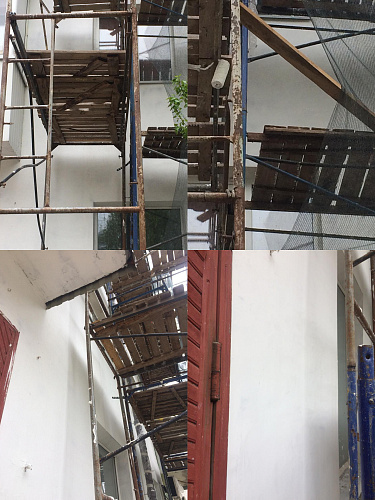 Bronya Facade NF in the overhaul of a residential building, Smolensk (photo)