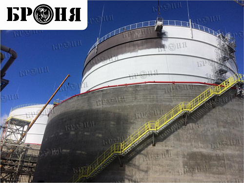 Важно! Теплоизоляция Броня на изотермических резервуарах АО ЕвроХим-Северо-Запад г. Кингисепп (фото и видео)