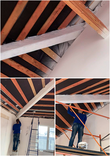 Interior Thermal Insulation of Surfaces and Metal Beams to Prevent Freezing and Condensation in a Private Home in Tolyatti (Photos & Video)