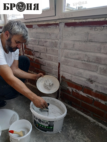 Утепление лоджии с применением ЖКТ Броня Лайт и Броня Фасад на проспекте Тореза 39/1  Представленный ролик сопровождается техническими комментариями дилера, объясняющими все нюансы и этапы нанесения г. Санкт-Петербург (фото, видео)