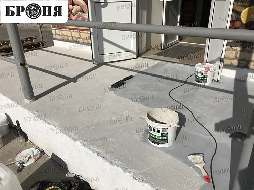 We present you a photo and video report on the thermal insulation of the porch of a shopping house in Zhigulevsk (Samara region). (photos and videos)) 