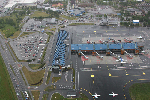 Thermal insulation Bronya and Bronya Aquablock during condensate elimination at Tallinn Airport in Estonia (photo)