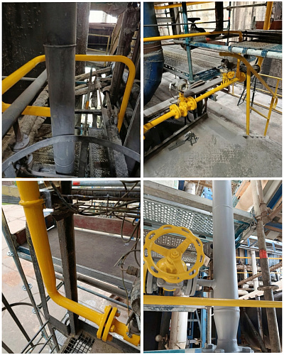 Four Levels of Protection: Application of the Patented Non-Combustible System and 4 "Bronya" Modifications at a Chemical Plant in the Czech Republic (Photo)