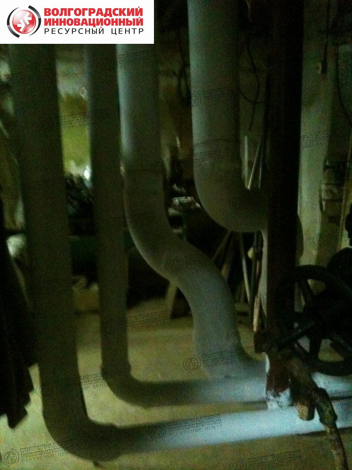 Volgograd, School No. 134, pipes