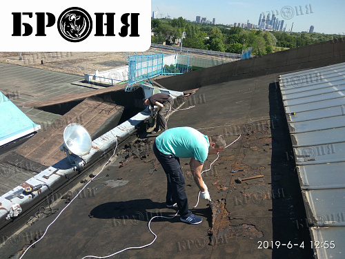 Гидроизоляция Броня АкваБлок на Велотреке СЦП "Крылатское" г. Москва (фото)