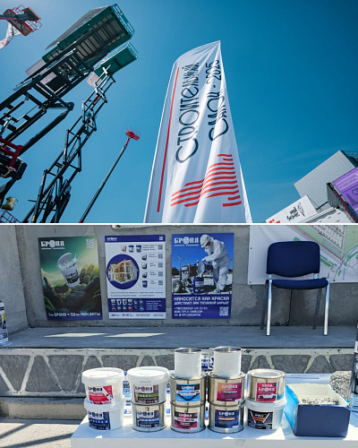"Bronya" at the "Construction Salon - 2025" Exhibition, Orenburg (photos, TV coverage)