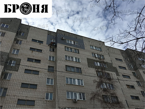 Утепление стены квартиры на 9-ом этаже в г. Волгоград (фото)