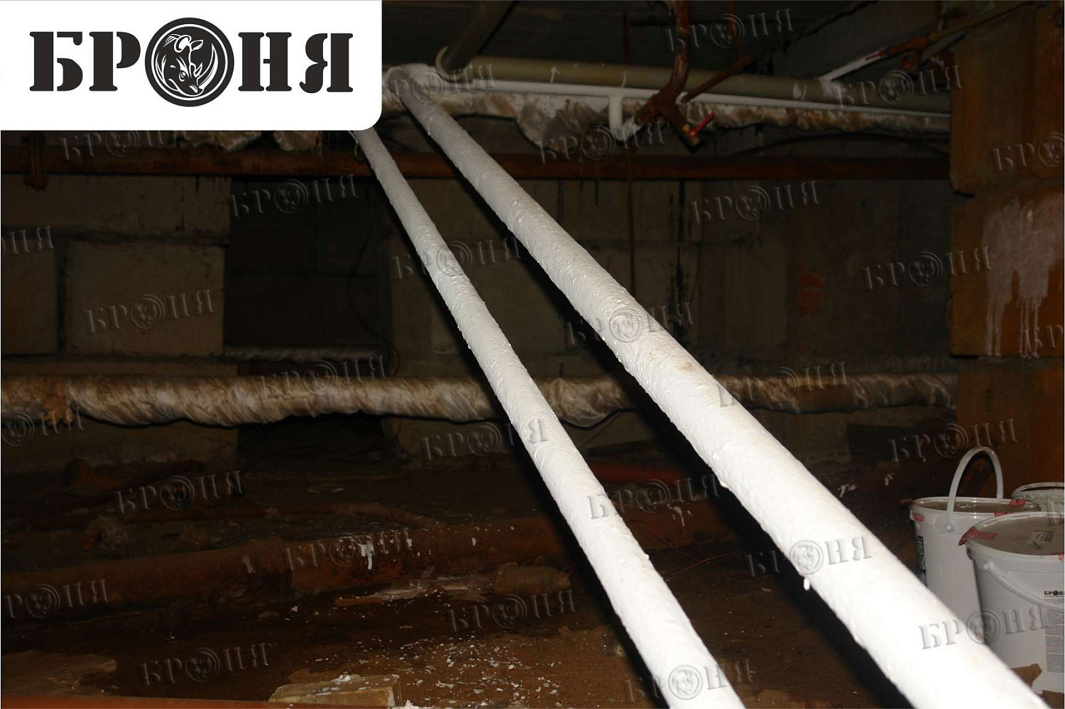 Rybinsk, hot water supply (HWS) pipeline