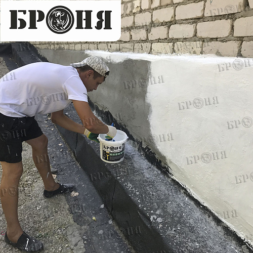 Теплоизоляция цоколя будущего спортивного клуба в г. Жигулевск Самарской области ( фото и видео ).