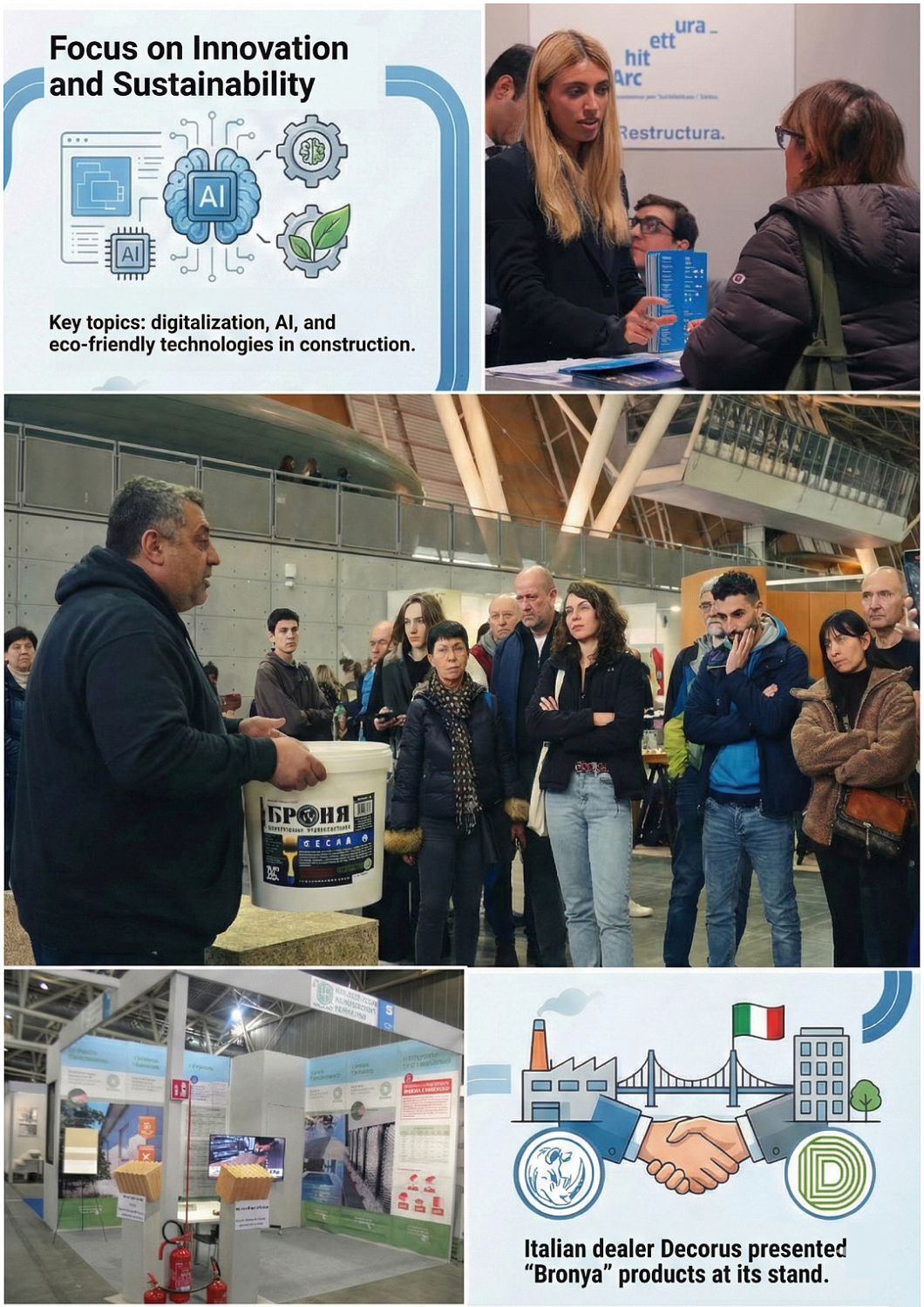 Bronya Products at the International Restructura 2025 Exhibition in Turin (Photos)