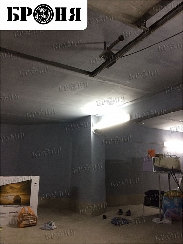 Броня Фасад при теплоизоляции стен и потолка в гараже многоквартирного дома г. Тольятти (фото+видео)