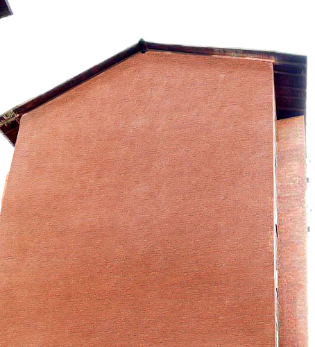 Thermal insulation Bronya Facade for insulation of multi-storey residential house, Irkutsk (photo)