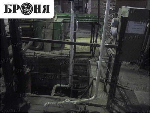 Теплоизоляция Броня на промышленных трубопроводах фанерного завода (г. Нижний Ломов)