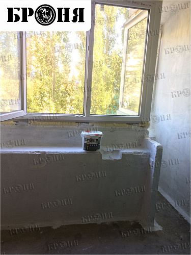 Утепление лоджии Теплоизоляцией Броня Фасад в г. Тольятти (фото и видео)