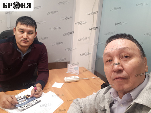 Bronya in the showroom, in the city of Nursultan