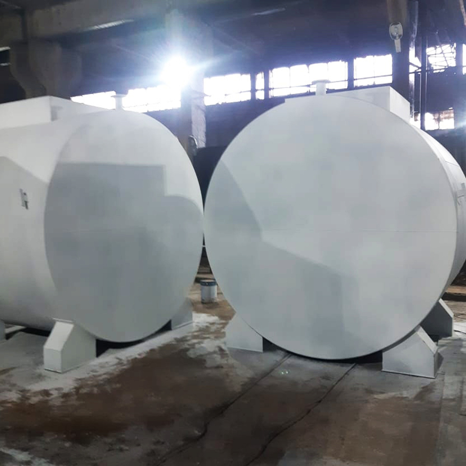 Comprehensive Application of "Bronya Metal Elastic" and "Bronya AquaBlock Expert" Rubber Materials in Metal Tank Production in Almaty (photos)