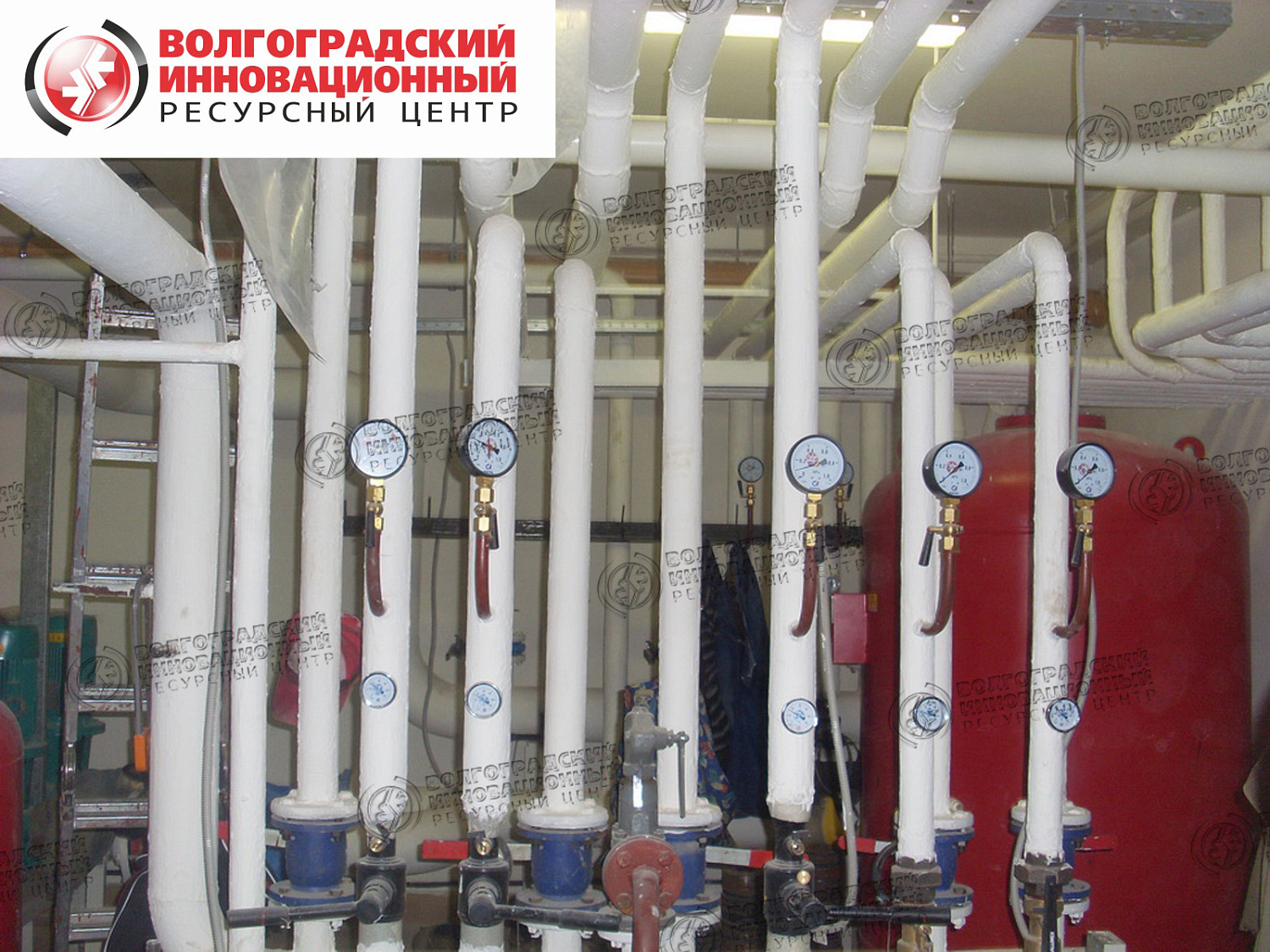 Tyumen, boiler room of the Surgical Center