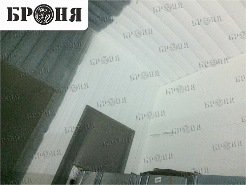 Thermal insulation Broya warming warehouse at the brewery GELLERT in Astrakhan (photo + video)