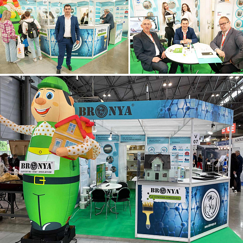 Bronya at the largest international construction exhibition in Prague, Czech Republic (photos and videos)