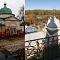 Bronya Metal and Bronya Aquablok on the roof of the Church Introduction to the Temple of the Most Holy Theotokos. Plyos town, Ivanovo region (photo)
