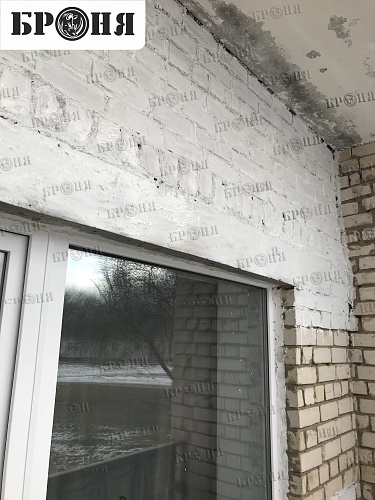 Thermal insulation Bronya Winter NF on the facade of the building of the Volna boarding house in Togliatti, Samara region.(photos and videos)
