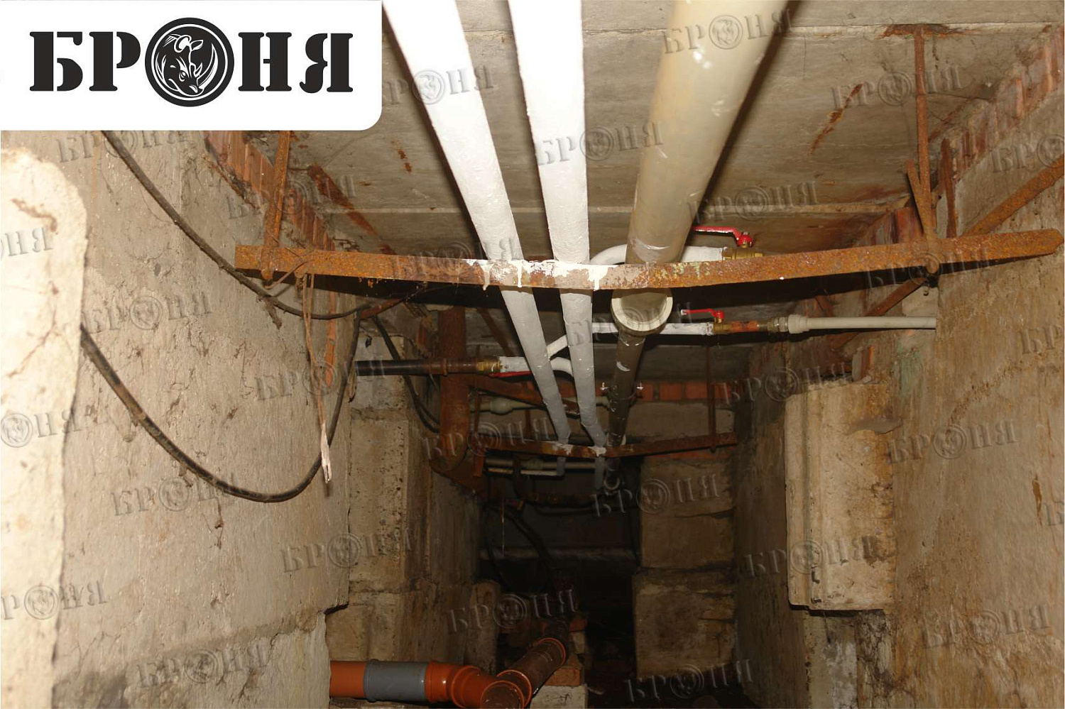 Rybinsk, hot water supply (HWS) pipeline