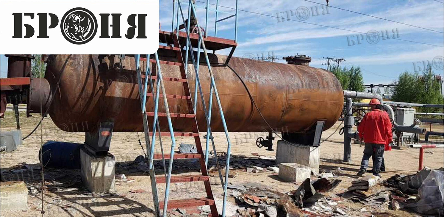 Китай, емкостное оборудование нефтепровода