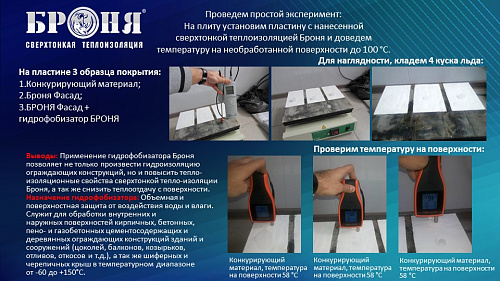 Смотрите обновленную презентацию Броня Гидрофобизатор!