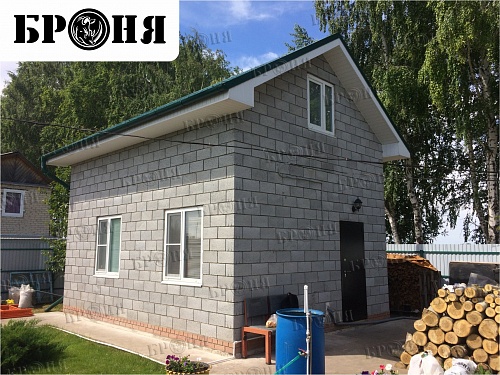 Утепление частного дома Теплоизоляцией Броня Стена в Самарской области (фото+видео)