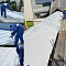 Application of "Bronya Classic NF" and "Bronya AquaBlock Prism" on the Roof and Polycarbonate Tunnel of the Sugar Factory in Dubnica nad Váhom, Slovakia (photos and video)