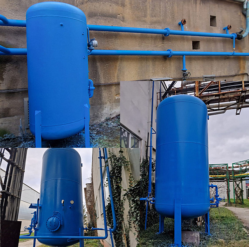 Application of Bronya Antirust NF and Bronya Classic NF on the pipeline and equipment in the next boiler house of Slovak enterprise Slovakia, Bratislava (photo and video)