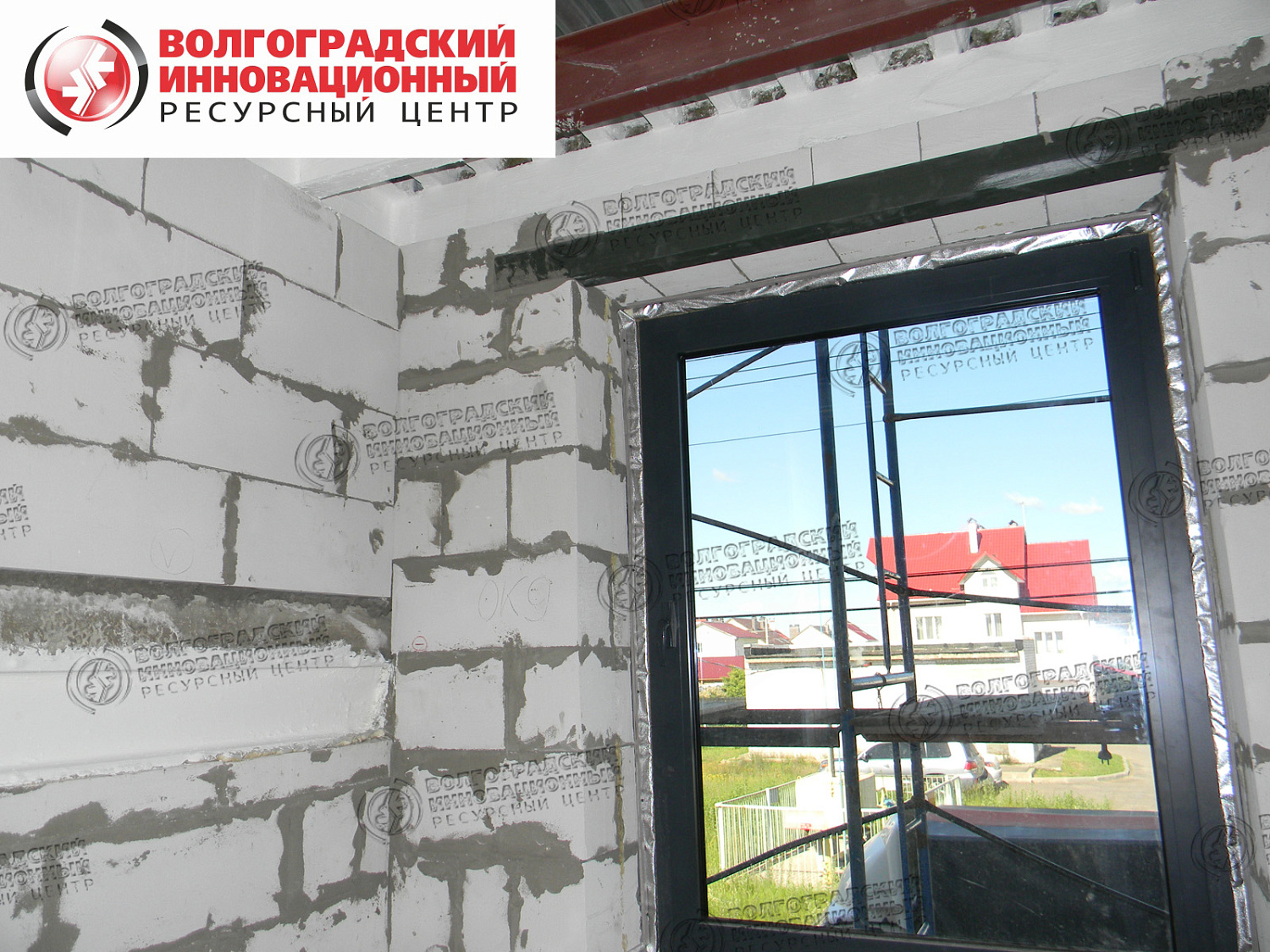 Ярославская обл. пос. Парково покрытие каркаса здания