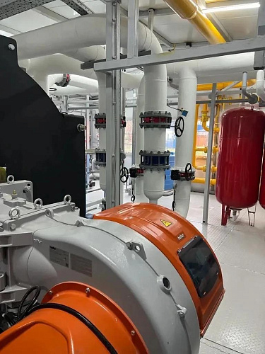 "Bronya Classic NF" and "Bronya Lite AirLess NF" on the heating units of a boiler room at a chemical plant in the Rostov Region! (photo)