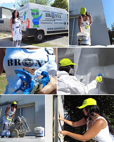 Броня Словакия представляет! «Как нанести нанотеплоизоляцию Bronya на дом? Видео инструкция» (Словацкий язык + Русские субтитры)
