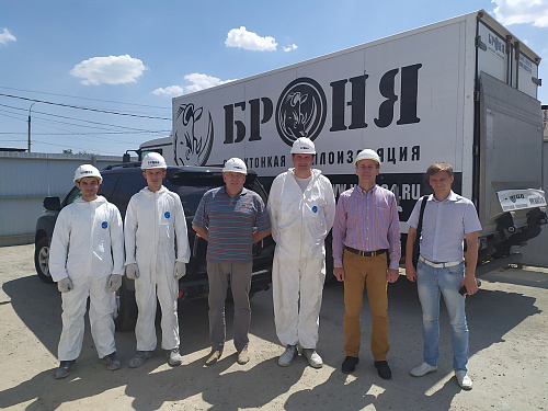 Визит руководства крупного концерна из Евросоюза по производству химического сырья и реактивов (фото)