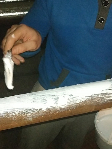 Отчёт о применении Броня Классик на трубе ГВС г. Санкт-Петербург (фото и видео)