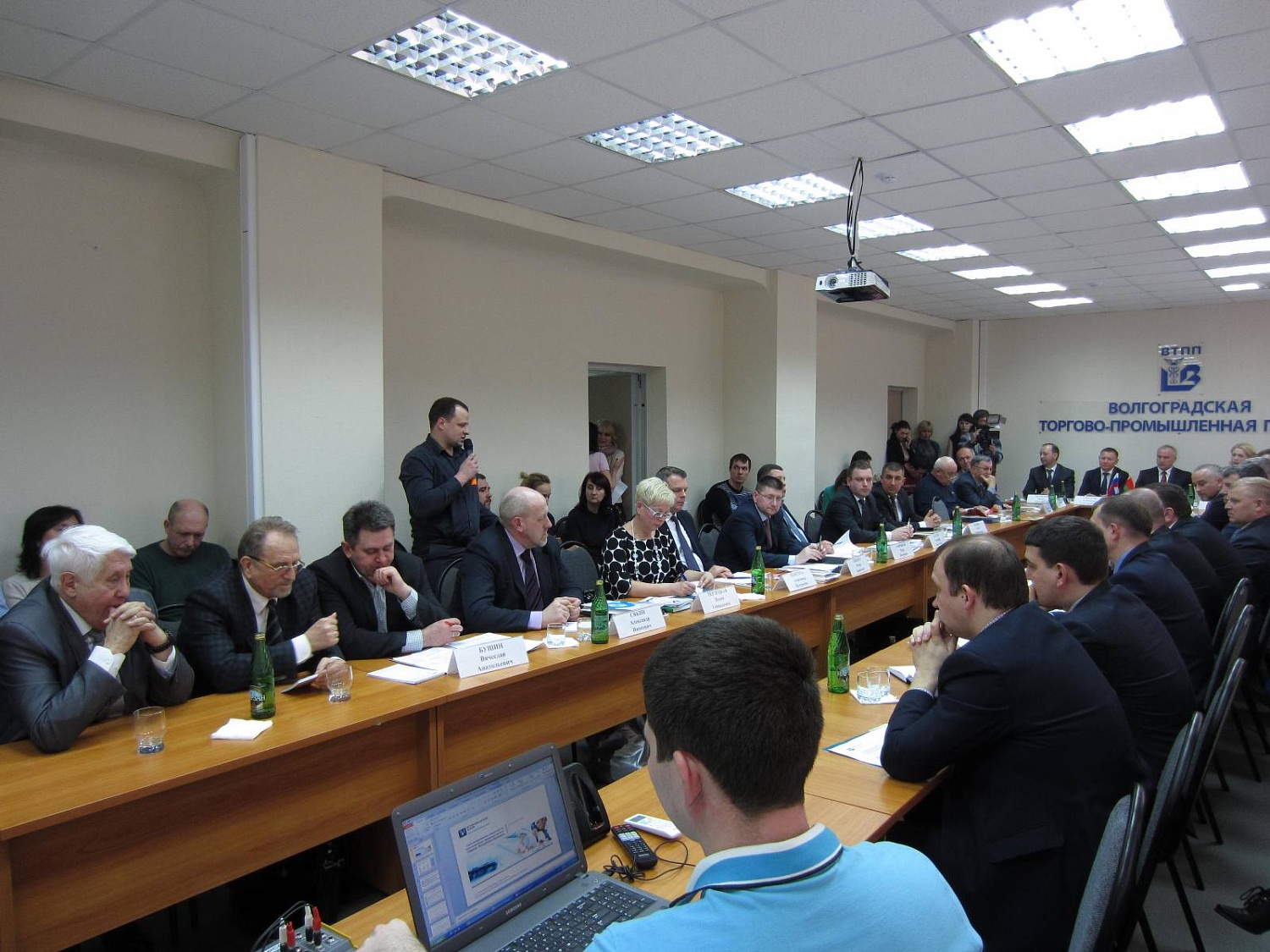 Заседание круглого стола с участием руководителей промышленных предприятий и компаний Витебской и Волгоградской области