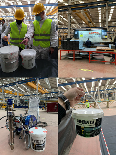 Важно! Броня в Турции проводит тренинг-обучение на производстве промышленного предприятия! (фото+видео)