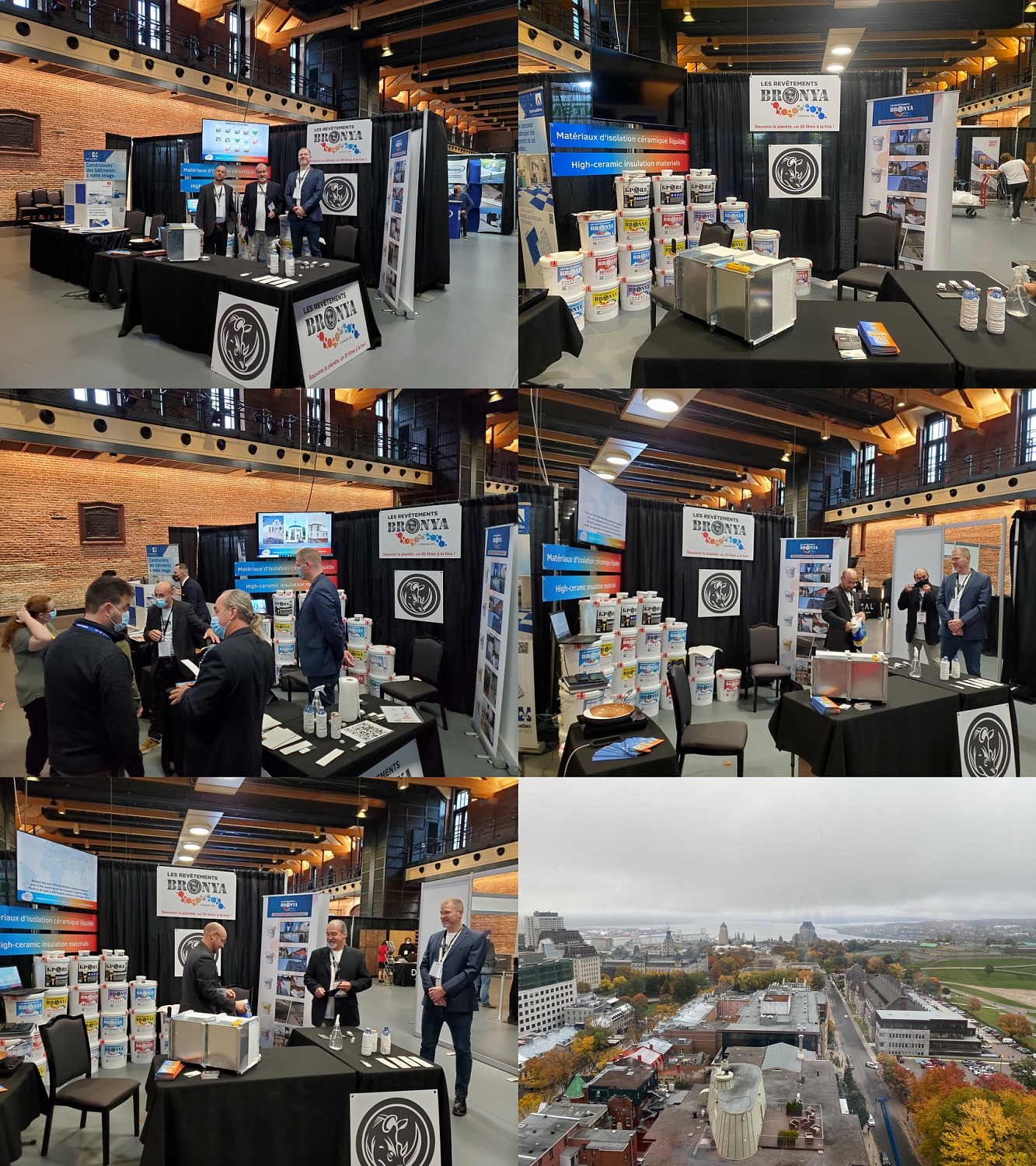 Bronya at the largest construction exhibition "Contech" in Quebec, Canada