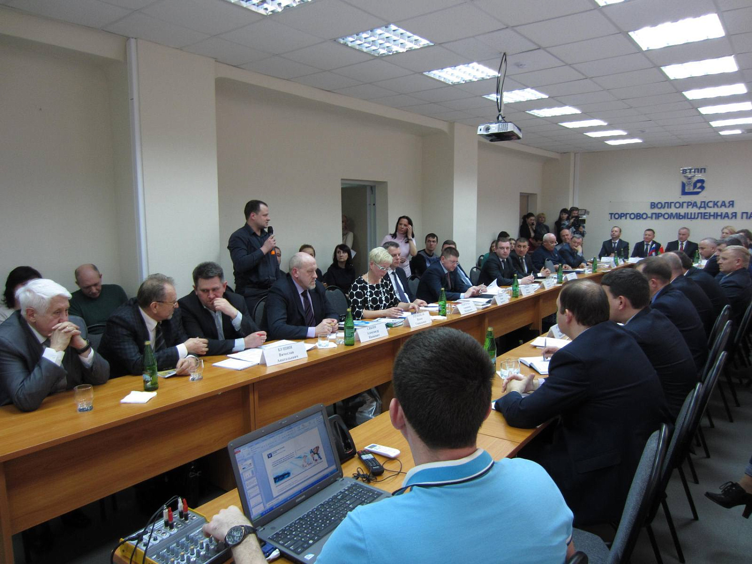 Заседание круглого стола с участием руководителей промышленных предприятий и компаний Витебской и Волгоградской области