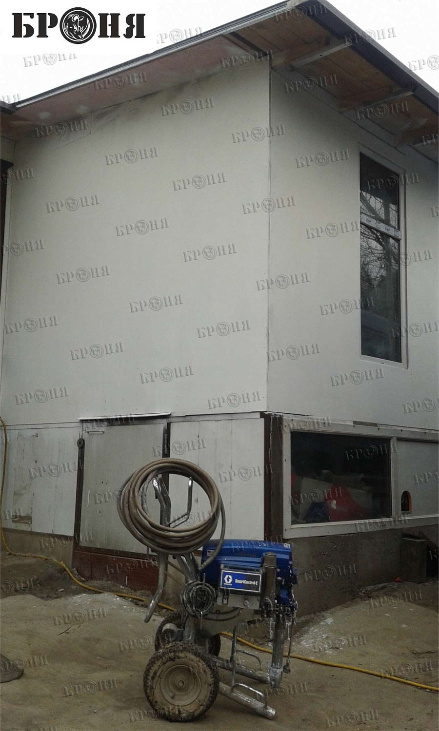 Алматы, утепление фасада частного дома